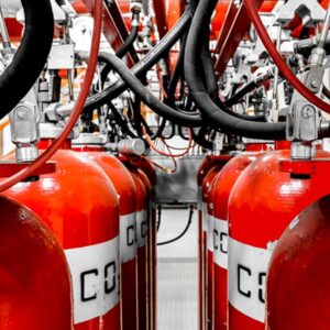 CO2 gazlı yangın söndürme sistemleri